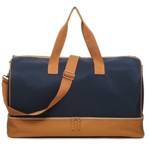 NWT Navy Weekender Bag